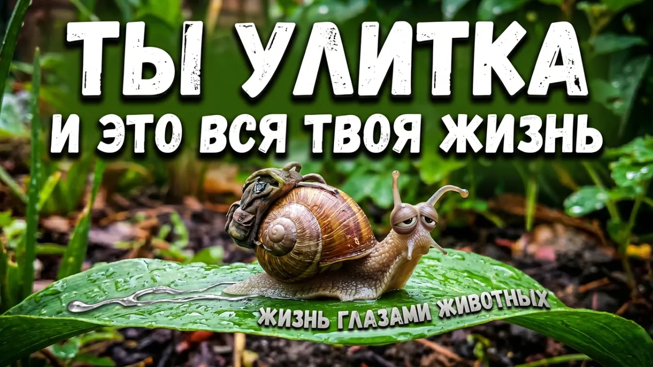ТЫ УЛИТКА! И ЭТО ВСЯ ТВОЯ ЖИЗНЬ