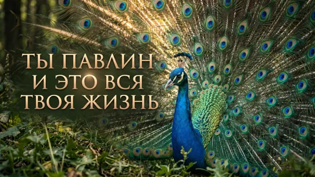ТЫ ПАВЛИН - И ЭТО ВСЯ ТВОЯ ЖИЗНЬ