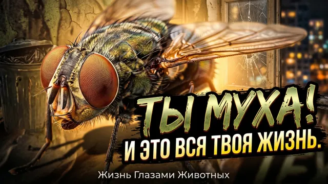 ТЫ МУХА! И ЭТО ВСЯ ТВОЯ ЖИЗНЬ